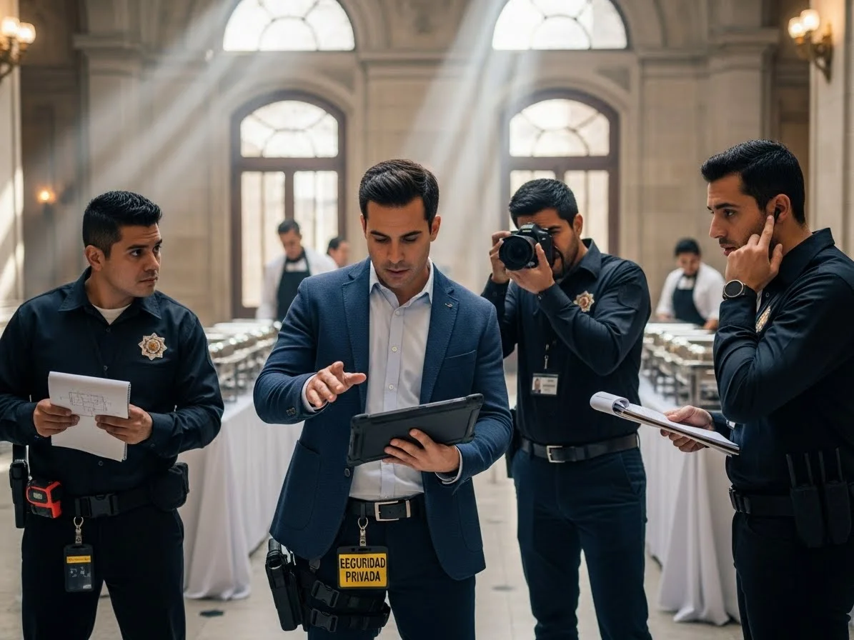Vigilancia en eventos sociales de gala